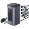 Jungčių stotelė / adapteris 1in12 USB C kištukas - 2xHDMI RJ45 SD/TF USB3 NU1 Air Spacemate BASEUS