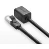 UGREEN Cat 6 FTP Ethernet RJ45 Extension kištukas / lizdas Patchcords su ekranavimu 1m - Juodas
