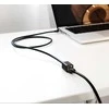 UGREEN Cat 6 FTP Ethernet RJ45 prailginimas PatchCords su ekranavimu 0.5m juodas