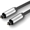 UGREEN AV108 Toslink Audio optinis kabelis, pintas iš aliuminio, 2 m