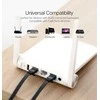 UGREEN NW106 Ethernet RJ45 plokščias tinklo kabelis Cat.7 STP 8m
