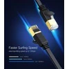 UGREEN NW106 Ethernet RJ45 plokščias tinklo kabelis Cat.7 STP 8m