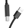 Kabelis USB A kištukas - B kištukas spausdintuvui 10m su stiprintuvu US122 UGREEN