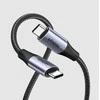 Kabelis UGREEN US355 USB-C į USB-C 3.1 Gen.2, PD, 5A, 100W, 4K, 10Gbps, 1m