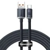 Baseus Crystal USB - USB-C laidas 100W 1.2m - Juodas