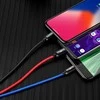 Kabelis Baseus USB2.0 A kištukas ir 3 kištukai (USB C, micro USB, lightning)