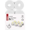 Kalėdinė dekoracija "6 arbatinės žvakutės", 6xCR2032, 6 x LED, gintarinė balta, EMOS