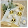 Kalėdinė dekoracija "6 arbatinės žvakutės", 6xCR2032, 6 x LED, gintarinė balta, EMOS
