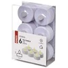 Kalėdinė dekoracija "6 arbatinės žvakutės", 6xCR2032, 6 x LED, gintarinė balta, EMOS