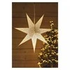 Kalėdinė dekoracija - šviestuvas "Žvaigždė", 60cm, 230Vac, E14 cokolio LED lemputei, su laidu ir jungikliu, EMOS