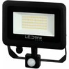 Sisley Lauko šviestuvas su judesio davikliu LED 100W neutraliai balta 230Vac, 10000lm, IP65, juodas, PHOTON, LED LINE
