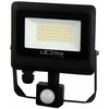 ActiveJet Lauko šviestuvas su judesio davikliu LED 30W neutraliai balta 230Vac, 3000lm, IP65, juodas, PHOTON, LED LINE