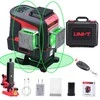 Lazerinis nivelyras, 3D 12 linijų, žalio spindulio, Uni-t