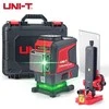 Lazerinis nivelyras, 3D 12 linijų, žalio spindulio, Uni-t