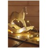 LED girlianda NANO, 3Vac (2xAA), 1.9m, 20 x LED, šiltai balta, su laikmačiu, EMOS