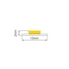 LED juosta 24Vdc, 8W/m, COB 320LED/m, 800lm, šiltai balta 2700K, 180°, LED LINE