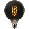LED lemputė E27 G125 230V 4W 150lm, gintarinė balta 1800K, RETRO VINTAGE GRAPHITE, pritemdoma, LED line PRIME