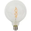 LED lemputė E27 G125 230V 4W 230lm, gintarinė balta 1800K, RETRO VINTAGE, pritemdoma, LED line PRIME