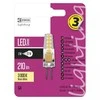 LED lemputė G4 12V JC 2W 210lm, šiltai balta, 3000K, EMOS
