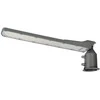 MicroConnect Led Line Lite Gatvės šviestuvas su foto rėle LED 230V 100W 10 000lm, 140° x 70° 4000K, pilkas, FLAMINGO, IP65, IK08