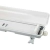 Led Line Lite Hermetinis šviestuvas VANTO 2xT8 IP65 120cm pilkas ABS/PS su reflektorium