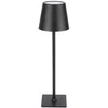 Led Line Lite Įkraunama stalinė lempa TAZA 3.5W 400lm CCT IP54 juoda 2x2000mAh 4in1 LITE