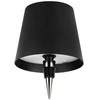 Led Line Lite Įkraunama stalinė lempa TAZA 3.5W 400lm CCT IP54 juoda 2x2000mAh 4in1 LITE