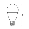 Led Line Lite LED lemputė E27 230V 12W 1200lm CCT (2.7K/4K/6.5K) pasirinktinos temperatūros