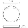 Led Line Lite LED maitinimo šaltinis 12V 30W IP67 LITE ⌀50mm x 22mm