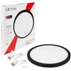 Led Line Lite LED panelė universali EASY FLEX 18-21-24W CCT 2110lm, apvali juoda