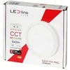 Led Line Lite LED panelė universali EasyFix PRO, 230Vac, 6W, 540lm, 3000K-5000K CCT, apvali
