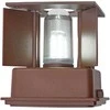 Led Line Lite Sieninis lauko šviestuvas CUBE G9 IP65, reguliuojamo švietimo kampo, corten spalvos