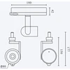 Led Line Prime Išmanus šiestuvas bėgeliui AI LED line x Caimeta 35W CCT 36° baltas PRIME