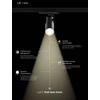 Led Line Prime Išmanus šiestuvas bėgeliui AI LED line x Caimeta 35W CCT 36° baltas PRIME
