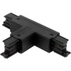 Led Line Prime Jungtis T formos 3 fazių bėgeliui LUMICANTO dešinė pusė juoda