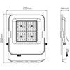 Atmosphera Led Line Prime Lauko šviestuvas PRIME CCT, 230Vac, 30W, 4200lm, 140lm/W, 3000K 4000K 5000K, IP66, 120°