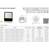 Led Line Prime Lauko šviestuvas PRIME CCT, 230Vac, 200W, 28 000lm, 140lm/W, 3000K 4000K 5000K, IP66, 120°