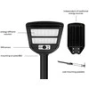 Led Line Prime Lauko šviestuvas su saulės baterija ir judesio jutikliu SUNSTREET 1300lm, 8000mAh, 6000K, 140x80°
