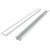 V-tac Led Line Prime LED profilio komplektas, 2m, įleidžiamas, anoduotas, su baltu dangteliu ir aklėmis