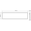 Led Line Prime LED šviesos panelė 40W, 4800lm, 4000K neutraliai balta, 120 x 30 cm, BACKLIT