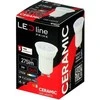 Canyon Led Line Prime Lemputė LED GU11 230V 3W 330lm 38° šiltai balta 2700K, keramikinė