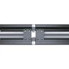 Lubinis šviestuvas Led Line Prime Linijinis šviestuvas NAREW 3CCT(3/4/5.7K) 36/42/51/60W 9000lm 110° IP40 150cm juodas