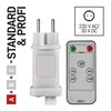 LED šviesos girliandų EMOS CONNECTING matinimo šaltinis, 30Vdc, 12W, su pulteliu, IP44, EMOS