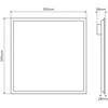 LED šviesos panelė 40W, 60x60cm, 4800lm, 120lm/W, neutraliai balta 4000K, 0-10V valdoma, LED line PRIME