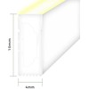 Lemlux LED juosta NEON FLEX 12Vdc, 9.6W/m, 144LED/m, šaltai balta, 4x10mm, 5m ritė, IP68