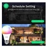 Lemputė LED E27, 230V, 9W, 810lm, 2700K - 6500K, RGB, išmanioji Wi-Fi, valdoma programėle, TUYA / Smart Life, P3 (2vnt. kompl.), NOUS