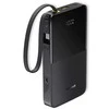LiPo išorinis akumuliatorius (PowerBank) 10000mAh 22.5W USB + USB-C su integruotu USB-C kabeliu EnerFill Bipow2 juodas BASEUS