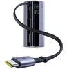 LiPo išorinis akumuliatorius (Powerbank) 10000mAh 100W, su įmontuotu USB-C kabeliu, USB-A, USB-C pilkas EnerGeek GR11 BASEUS