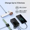 LiPo išorinis akumuliatorius (Powerbank) 20000mAh 22.5W su įmontuotu USB-C kabeliu, USB-A, USB-C Bipow2 Pro EnerFill Juodas BASEUS
