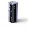 LiPo išorinis akumuliatorius (Powerbank) 20000mAh 145W, su įmontuotu USB-C kabeliu, USB-A, USB-C pilkas EnerGeek GR11 BASEUS